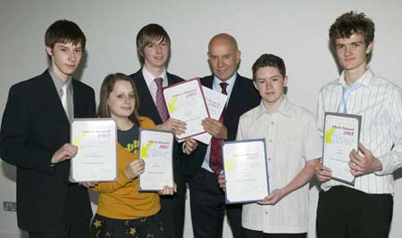 Five award winners